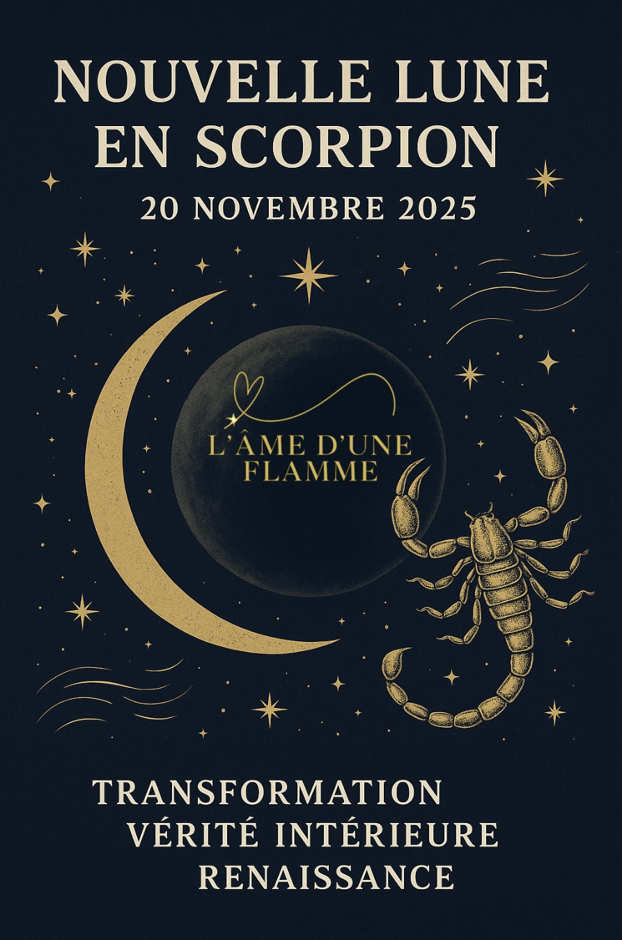 🌑 Nouvelle Lune en Scorpion – 20 novembre 2025