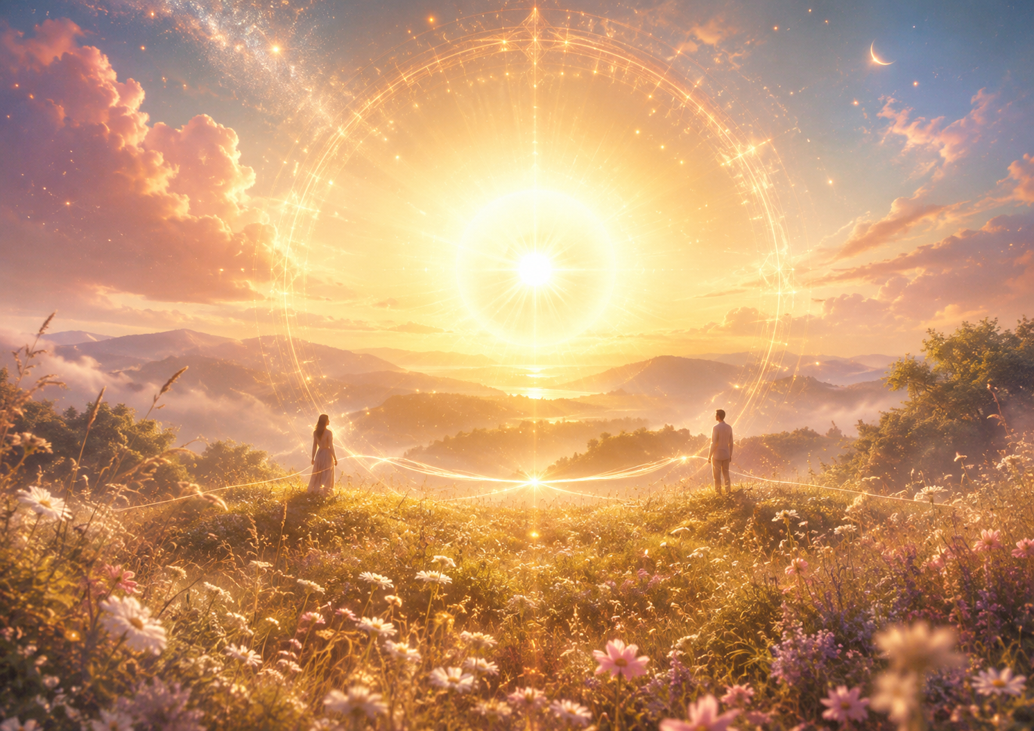 Solstice d’été 2026 : un portail solaire puissant pour les liens d’âme et les flammes jumelles
