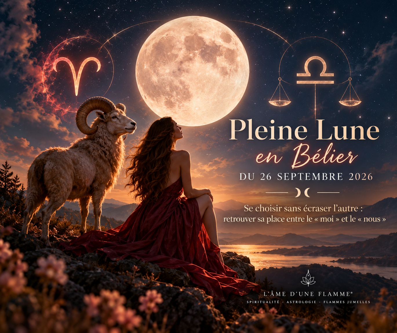 Pleine Lune en Bélier du 26 septembre 2026