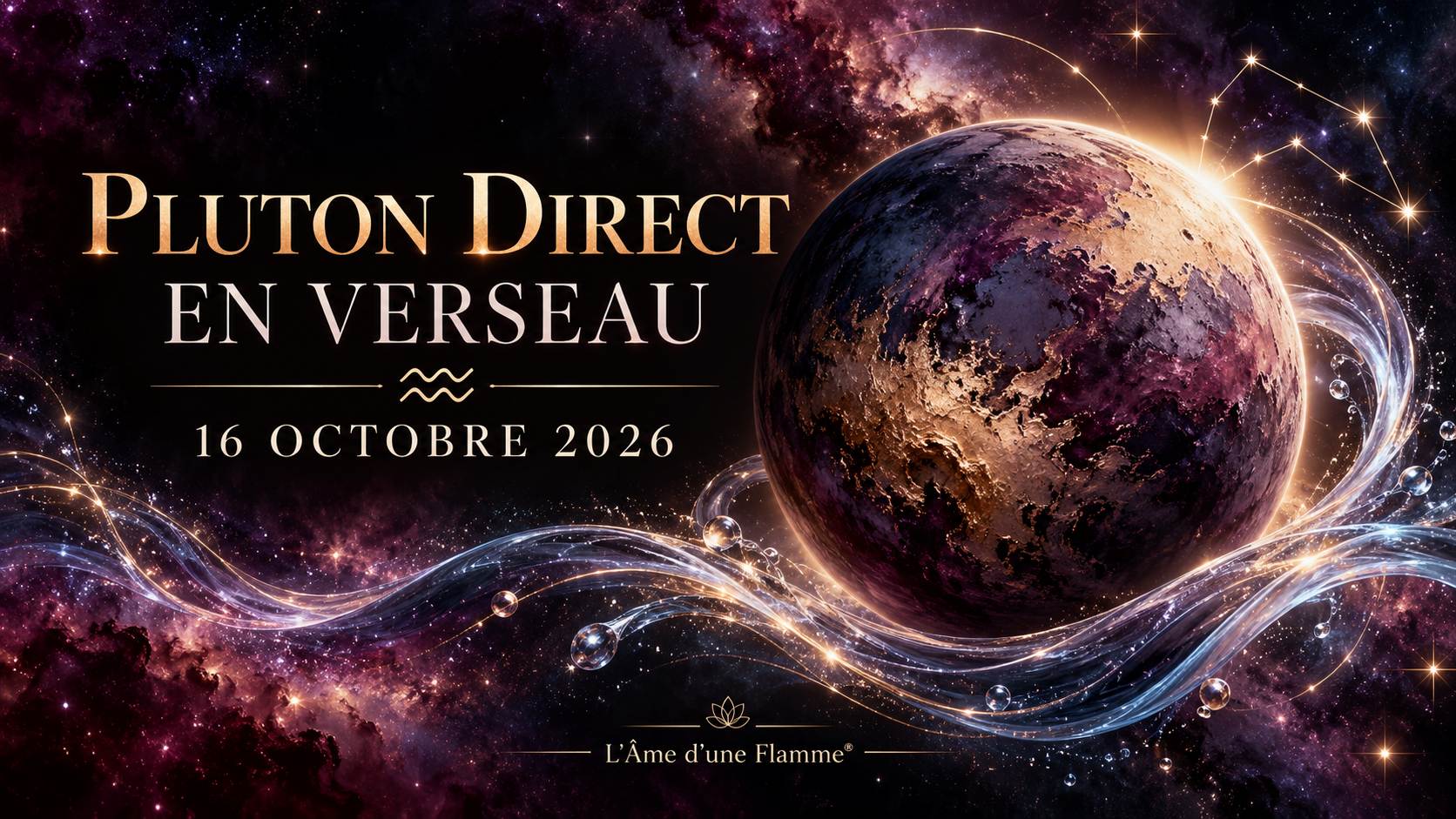 Pluton redevient direct en Verseau le 16 octobre 2026 : reprendre sa place sans tout contrôler